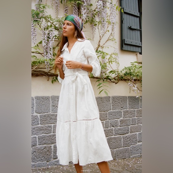 Zara Embroidered Alabama Dress - Picture 2 of 11